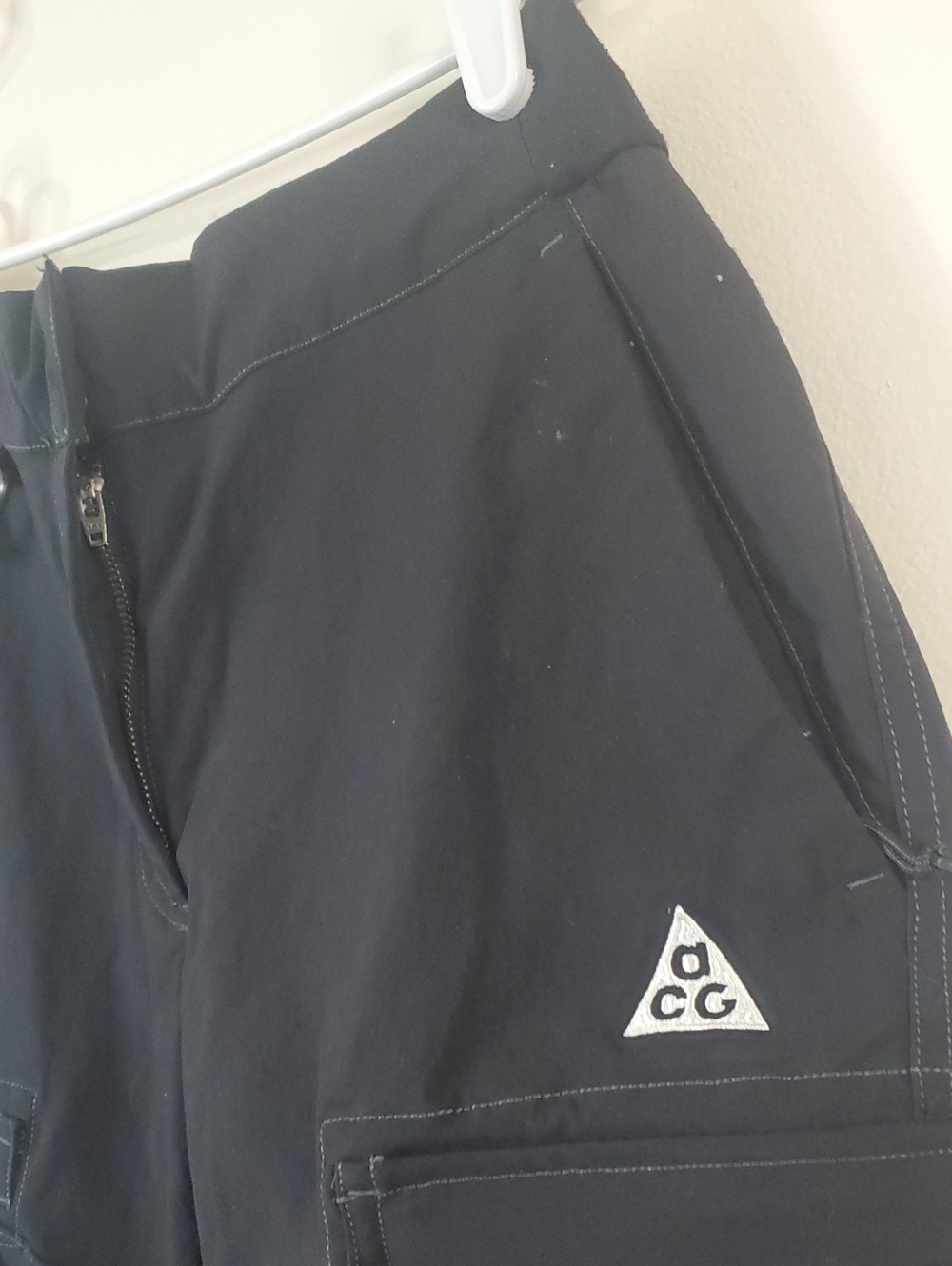 Nike ACG Smith Summit Cargo Pants Size XS Black Water-Resistant Outdoor Perform - Picture 5 of 15